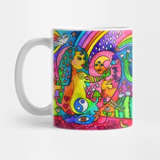 Painting with Cosmic Love Mug